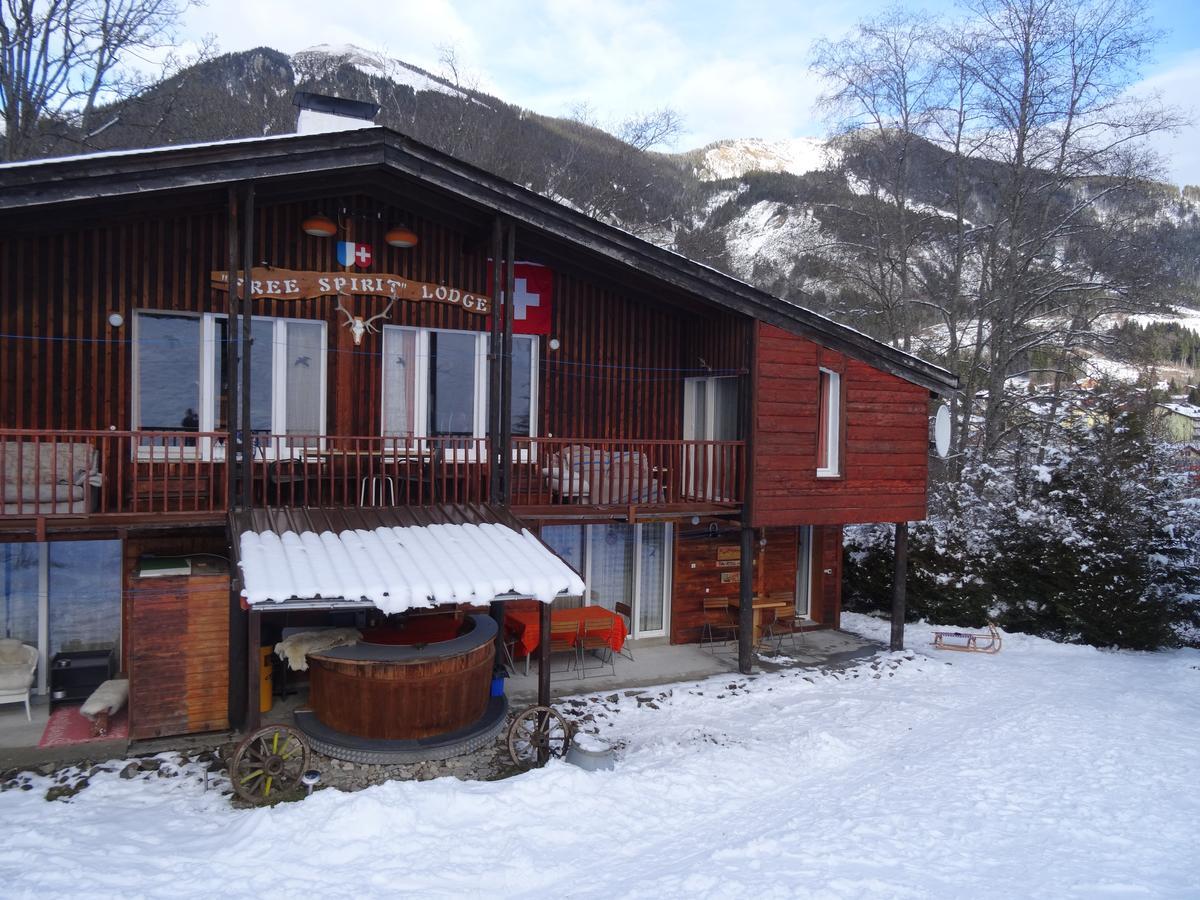 Free Spirit Lodge Sörenberg Esterno foto